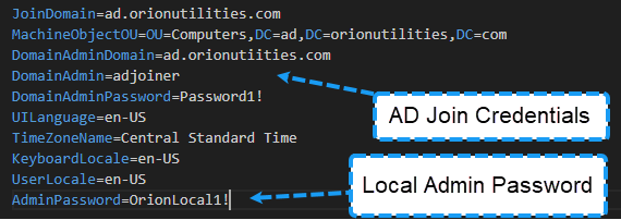 MDT Configuration Options